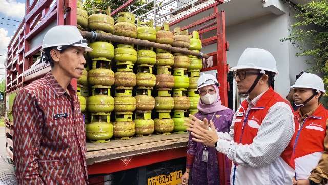 Pertamina Tambah Pasokan, Stok LPG Bersubsidi di Kota Kediri Dijamin Aman