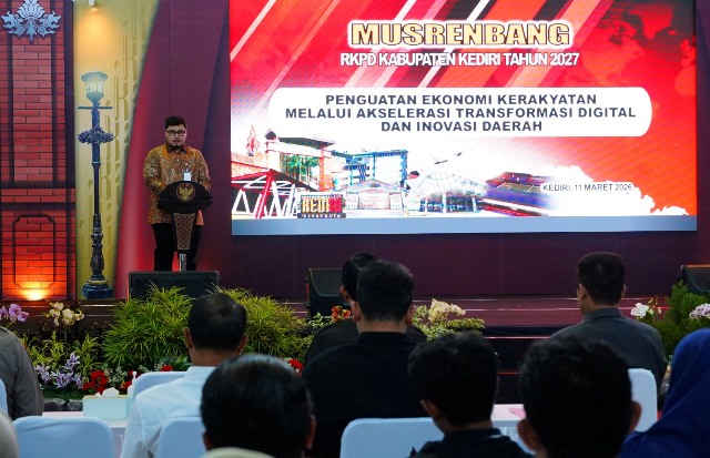 Musrenbang RKPD 2027 Digelar, Bupati Kediri Tekankan Pendidikan, Kesehatan, dan Infrastruktur