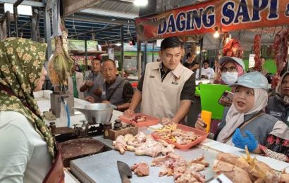 Satgas Pangan Turun ke Pasar, Harga Beras hingga Daging di Kabupaten Kediri Dipastikan Stabil