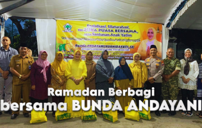 Bukber Lintas Elemen Digelar Bunda Andayani, Sosialisasikan Kebijakan Baru Bantuan Usaha