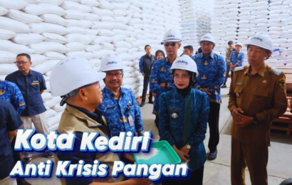 Walikota Pastikan Stok Beras di Kediri Aman 25 Bulan ke Depan