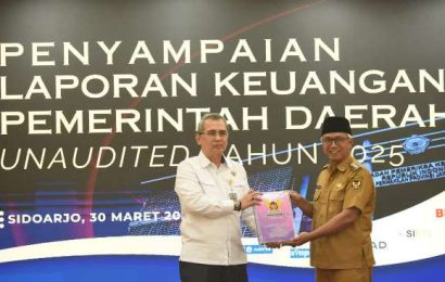 Serahkan LKPD 2025, Wawali Kediri Tegaskan Komitmen Transparansi dan Akuntabilitas