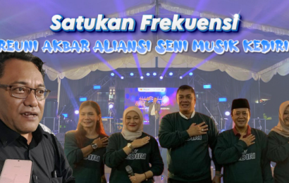 Lintas Genre Melebur, Musisi Kediri Tunjukkan Soliditas di Reuni Akbar ASIK