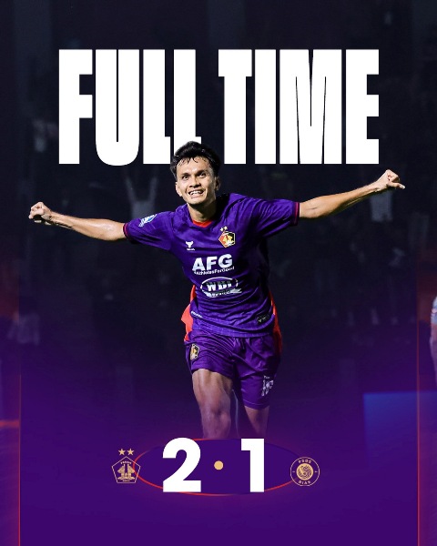 Bangkit dari Ketertinggalan, Persik Amankan Tiga Poin di Kandang Bangkit dari Ketertinggalan, Persik Amankan Tiga Poin di Kandang