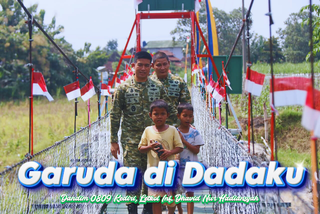 Presiden Prabowo Resmikan 200 Jembatan Garuda, Salah Satunya di Kediri