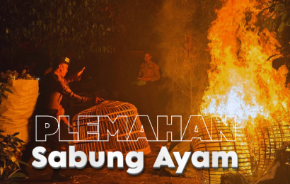 Respon Laporan Warga Payaman Plemahan, Polres Kediri Bakar Fasilitas Judi Sabung Ayam