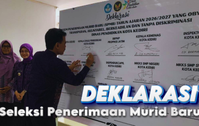 SPMB di Kota Kediri Bakal Dikawal Ketat, Mbak Wali Tegaskan Nol Titipan dan Pungli