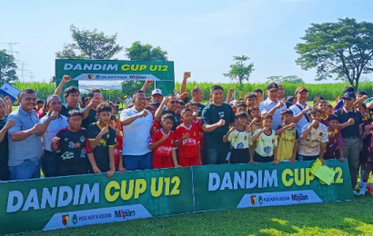 28 Tim Ramaikan Dandim Cup U-12 Kediri, Askot PSSI Siapkan Talenta Masa Depan
