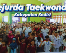 Kejurda Perdana Taekwondo Kabupaten Kediri Diserbu Atlet Muda, Bukti KONI Siapkan Regenerasi