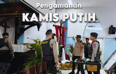 Jelang Paskah, Polisi Sterilisasi Gereja