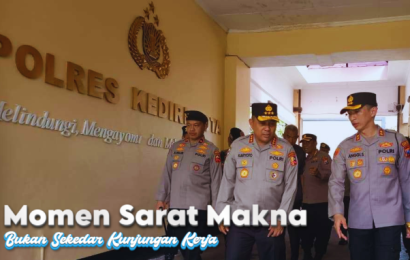 Kabaharkam Sentil Kinerja Polisi Kediri, Jangan Sampai Tak Terlihat di Masyarakat