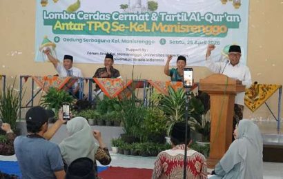 47 Peserta Ramaikan Lomba Tartil dan Cerdas Cermat, Gus Qowim: Terangilah Kota Kediri dengan Al-Qur’an