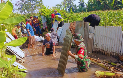 Bukan Sekadar Kerja Bakti! Aksi Gotong Royong di Kediri Ini Selamatkan Ratusan Keluarga dari Ancaman Banjir