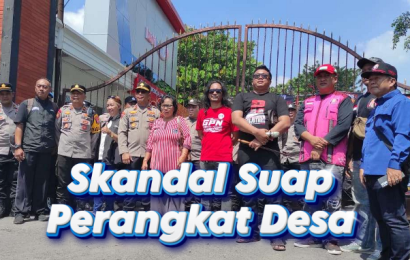 “Tagih Janji Bupati, LSM Kepung Kantor Pemkab Kediri: ‘Katanya Mau Antar Pelaku ke Polda, Tapi Sampai Sekarang Nol!’