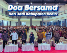 Ratusan Tokoh Lintas Agama Tunjukkan Kerukunan, Doa Bersama di Hari Jadi Kabupaten Kediri ke-1222