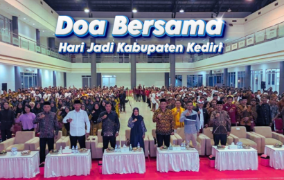 Ratusan Tokoh Lintas Agama Tunjukkan Kerukunan, Doa Bersama di Hari Jadi Kabupaten Kediri ke-1222