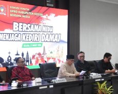 DPRD Kabupaten Kediri Gandeng Media, Perang Melawan Hoaks Demi Kondusivitas Daerah