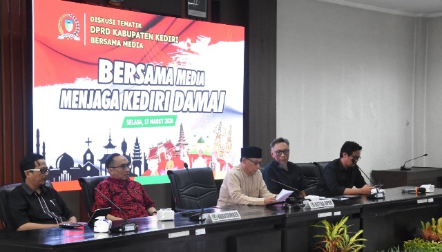 DPRD Kabupaten Kediri Gandeng Media, Perang Melawan Hoaks Demi Kondusivitas Daerah