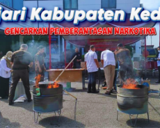 Ribuan Barang Bukti Dimusnahkan, Kejari Kediri Tegaskan Perang Melawan Narkotika
