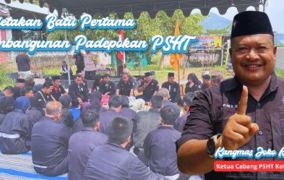 PSHT Kota Kediri Bangun Padepokan, Disiapkan Jadi Pusat Pembinaan dan Gerakan Kebaikan