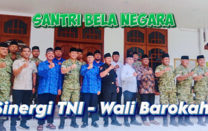 TNI dan Pesantren di Kediri Makin Solid, Dandim Gagas Program Santri Bela Negara
