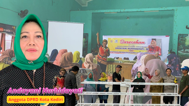 Urban Farming dan Bank Sampah, Andayani Golkar Turun Tangan Dorong Bandar Lor Raih Predikat Mandiri Urban Farming dan Bank Sampah, Andayani Golkar Turun Tangan Dorong Bandar Lor Raih Predikat Mandiri