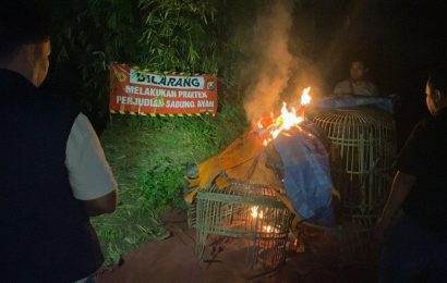 Polisi Gerebek Dugaan Arena Sabung Ayam di Ngasem, Hanya Temukan Jejak Tersisa