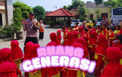 Bukan Sekedar Penjaga Hukum, Polsek Ngadiluwih : Tempat Teduh Tunas Bangsa