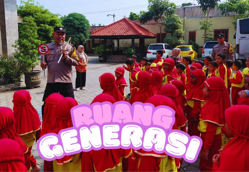 Bukan Sekedar Penjaga Hukum, Polsek Ngadiluwih : Tempat Teduh Tunas Bangsa