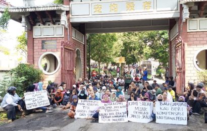 Warga Pojok Blokade TPA Klotok, Tuntut Kompensasi Rp2 Juta Segera Cair