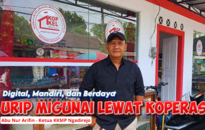 KKMP Ngadirejo; Wujud Nyata Gotong Royong Anggota, Kini Menjadi Roda Penggerak Ekonomi