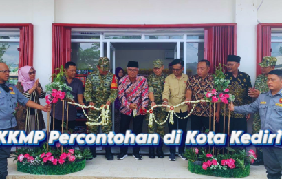 1.061 Koperasi Diresmikan Serentak, KKMP Ngronggo Kota Kediri Terima Truk dan Pickup