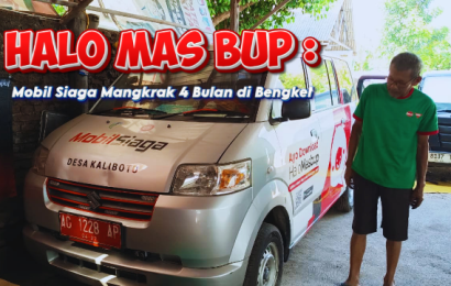 Mobil Siaga Desa Kaliboto Tarokan Mangkrak 4 Bulan di Bengkel, Kades Berdalih ‘Nunut Parkir’