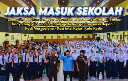 Fokus Belajar dan Hindari Pergaulan Negatif, Ini Pesan Kejaksaan untuk Pelajar di Kediri