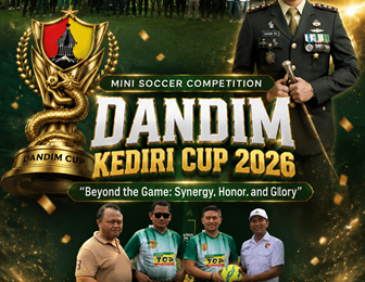 Mini Soccer Dandim Cup 2026: Wadah Bibit Atlet Muda Kediri Raya