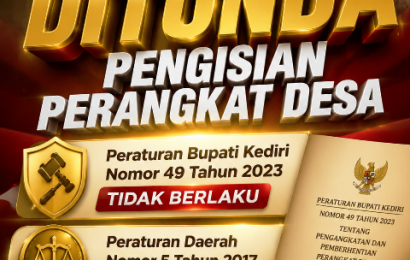 Pengisian Perangkat Desa di Kediri Terganjal Aturan Terbaru Pemerintah Pusat