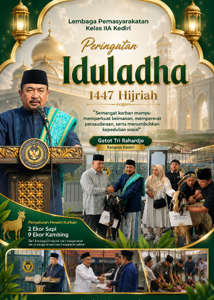 Di Jeruji Besi Lapas Kediri, Bergema Semangat Warga Binaan Berbenah Diri