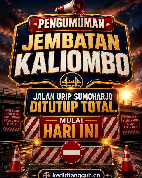 INFO! Jembatan Kaliombo Jalan Urip Sumoharjo Ditutup Total, Berikut Jalur Pengganti yang Disiapkan