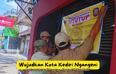 Outlet Miras di Kediri Disegel, Satpol PP: Tak Ada Istilah Beking