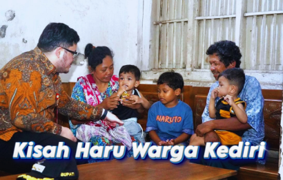 Viral Nenek di Kediri Rawat 3 Cucu Sendirian, Bupati Dhito Turun Tangan: “Saya Tidak Toleransi Ayah Telantarkan Anak”