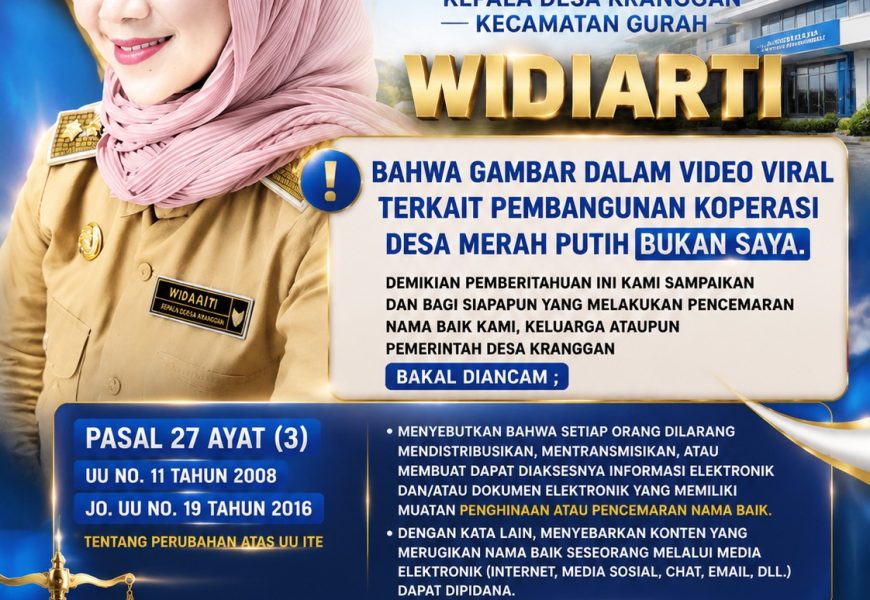 Kades Kranggan Widarti, Siap Gugat Hukum Setelah Namanya Dicatut di Media Sosial