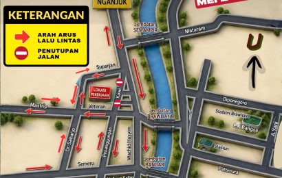 Jalan Kawi Ditutup Sementara, Solusi Banjir Mojoroto Mulai Digarap