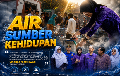 Saat Air Tak Lagi Mengalir, Wali Kota Kediri Sambangi Warga Terdampak