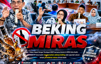 DPRD Tantang Satpol PP Ungkap Dugaan Beking Miras dan Penegakan Kamar Kos Asusila di Kota Kediri