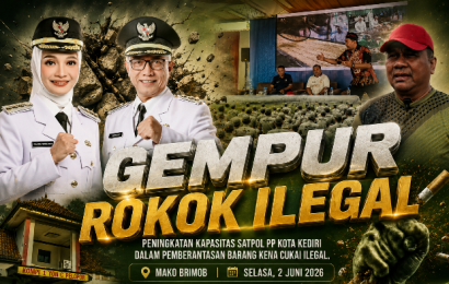 atpol PP Kediri Digembleng Brimob: Tegas di Lapangan, Humanis ke Masyarakat