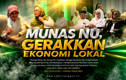 Di Tengah Kehadiran Tokoh Ulama, Wali Kota Kediri Sebut Munas NU Bawa Manfaat Nyata bagi Warga Kediri