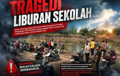 Bocah 11 Tahun Tewas Tenggelam Saat Memancing di Bekas Tambang Kediri, Polisi Panggil Pemilik Lokasi