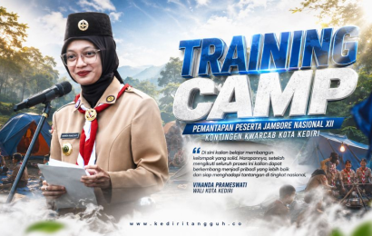 Tak Hanya Berkemah, Ini Misi Besar Pramuka Kota Kediri di Jambore Nasional XII