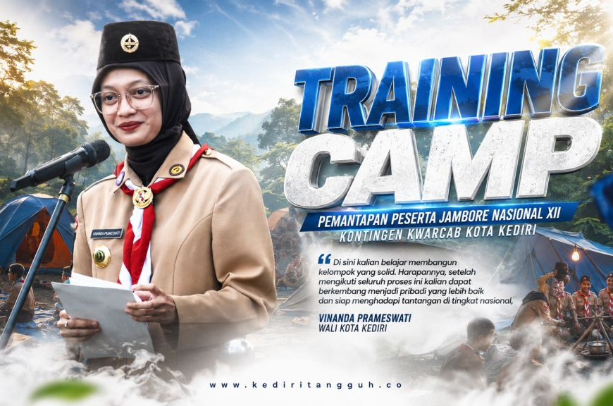 Tak Hanya Berkemah, Ini Misi Besar Pramuka Kota Kediri di Jambore Nasional XII