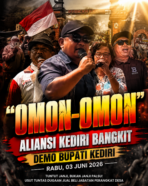 Janji Bupati Kediri Ditagih Lagi, Aksi Damai ‘Jilid 2’ Guncang Pemkab! Janji Bupati Kediri Ditagih Lagi, Aksi Damai ‘Jilid 2’ Guncang Pemkab!